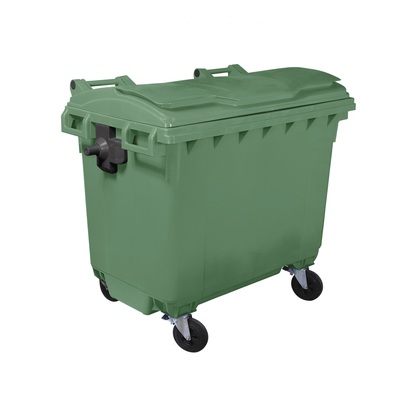 Container 660L cu capac plat